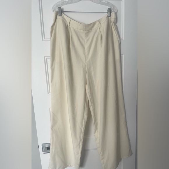 Unisex Noble cream pants - Picture 2 of 5